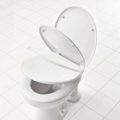 RIDDER toiletsæde Shell hvid