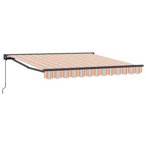 vidaXL Markiseramme Bl&aring; og Orange 300 x 250 cm