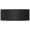 vidaXL Foosball Bord Bumper 16 stk. Sort 2,7 x 2,7 x 1,3 cm TPE