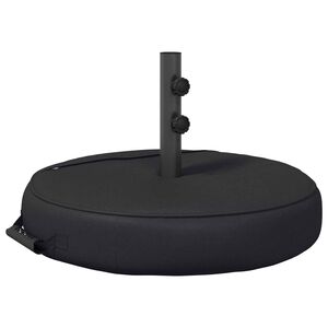 vidaXL Patio parasolfod 53 x 53 x 40 cm St&aring;l Sort