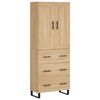 vidaXL h&oslash;jskab 69,5x34x180 cm konstrueret tr&aelig; sonoma-eg
