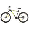 vidaXL mountainbike 21 gear 27,5 tommer hjul 42 cm sort