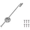 vidaXL Pull Rod Hinge 439 pcs S&oslash;lv Jern