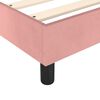 vidaXL Boxspring sengeramme 120x200 cm fl&oslash;jl pink