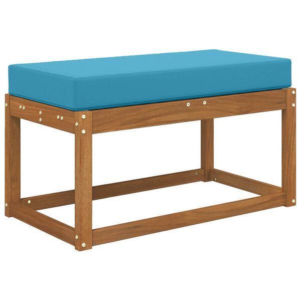 vidaXL Udend&oslash;rs S&aelig;depude Kongelig bl&aring; 80 x 40 x 8 cm 100% polyester