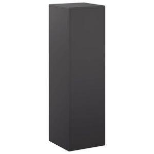 vidaXL Planteholder Sort 30 x 30 x 100 cm St&aring;l