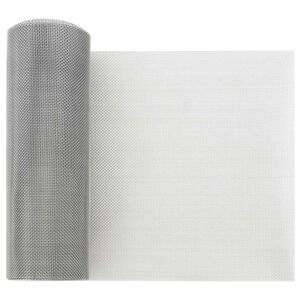 vidaXL Netsk&aelig;rm 20 x 500 cm 20 Mesh Rustfrit st&aring;l 201 S&oslash;lv
