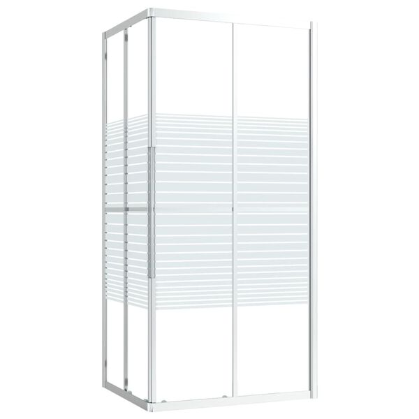 vidaXL brusekabine 90x70x180 cm sikkerhedsglas