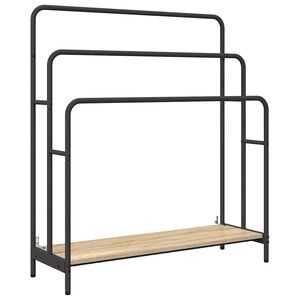 vidaXL T&oslash;jstativ Sonoma eg 90 x 30 x 100,5 cm Konstrueret tr&aelig;