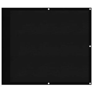 vidaXL altanafsk&aelig;rmning 75x300 cm 100 % polyester sandfarvet