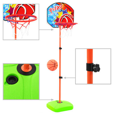 vidaXL basketballsæt til børn