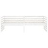 vidaXL daybed 90x200 cm massivt fyrretr&aelig; hvid