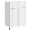 vidaXL Sideboard Hvid 66 x 34,5 x 92 cm Konstrueret tr&aelig;
