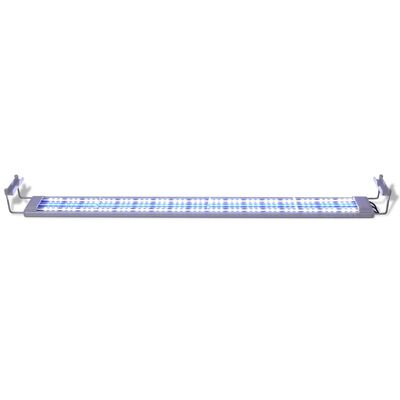 vidaXL LED-akvarielampe 100-110 cm IP67 aluminium
