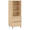 vidaXL skab 40x36x110 cm konstrueret tr&aelig; Sonoma-eg