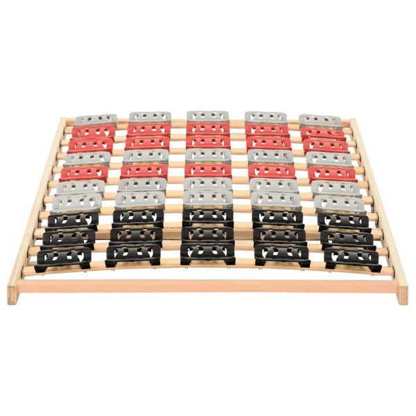 vidaXL lamelbund med 12 lameller og st&oslash;ttedele 100x200 cm