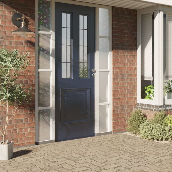 vidaXL vinduesfolie 90x1000 cm PVC 3D-regnbuem&oslash;nster matteret