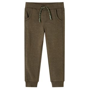 Joggingbukser til b&oslash;rn str. 92 kakimeleret