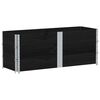 vidaXL plantekasse 150x50 cm massivt fyrretr&aelig; sort
