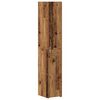 vidaXL Highboard 2 pcs Gammelt tr&aelig; 30 x 42,5 x 185 cm