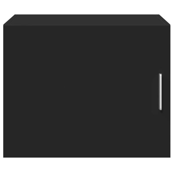 vidaXL v&aelig;gskab 50x42,5x40 cm konstrueret tr&aelig; sort