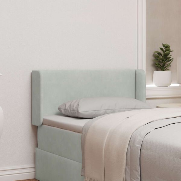 vidaXL Hovedg&aelig;rde&oslash;re Lysegr&aring; 40,5 x 40,5 x 4 cm Fl&oslash;jl