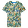 vidaXL Kort&aelig;rmet T-shirt til b&oslash;rn str. 116 flerfarvet