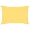 vidaXL solsejl 160 g/m&sup2; 4x5 m HDPE beige