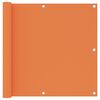 vidaXL altanafsk&aelig;rmning 90x300 cm oxfordstof orange