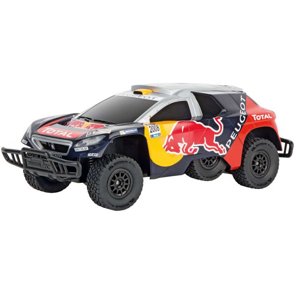 Carrera fjernstyret racerbil Red Bull Peugeot 08 DKR 16 1:16