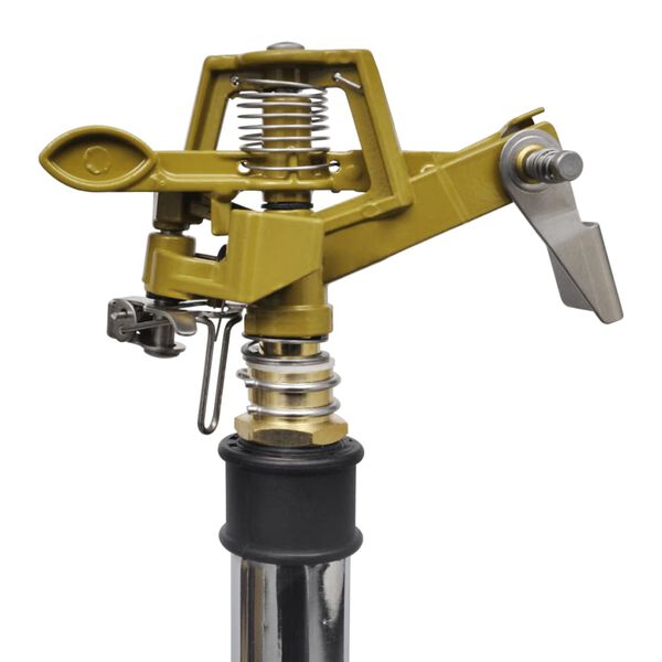 vidaXL impulssprinkler havevanding zink trefod