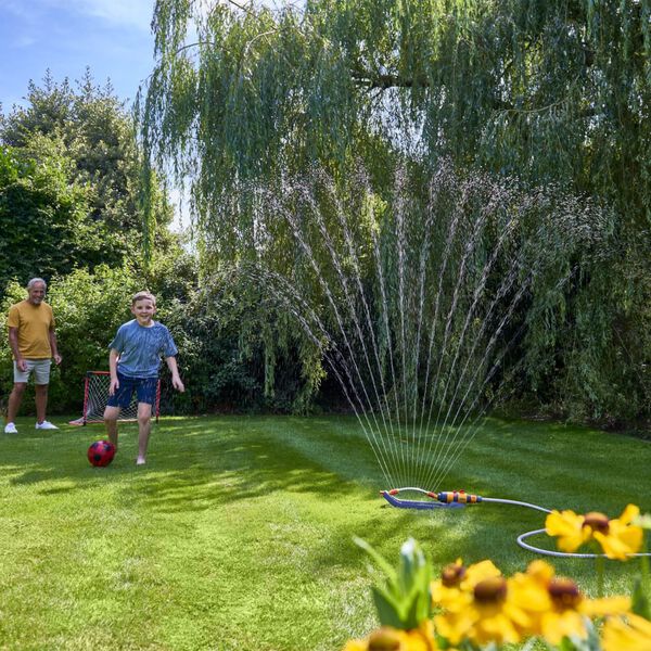 Hozelock oscillerende havesprinkler Aquasave Pro 220 m&sup2;