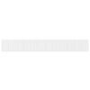 vidaXL Lace Gardin Hvid 80 x 1200 cm Polyester