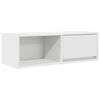 vidaXL tv-bord 80x31x25,5 cm konstrueret tr&aelig; hvid