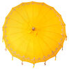 vidaXL Balinesisk Parasol Gul 185 x 185 x 260 cm