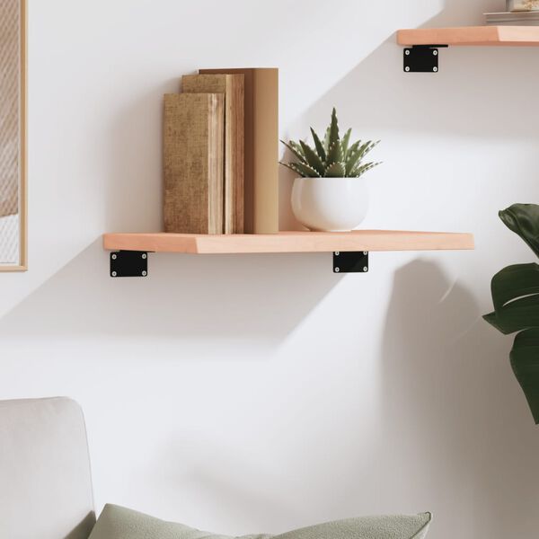 vidaXL v&aelig;ghylde 40x30x2 cm ubehandlet massivt egetr&aelig;