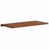 vidaXL Vindueskarm Brun Tr&aelig; 80 x 40 x 4,5 cm PVC