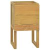 vidaXL badev&aelig;relsesskab 41x40x75 cm massivt teaktr&aelig;