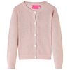 Strikket cardigan til b&oslash;rn str. 116 strik lyser&oslash;d