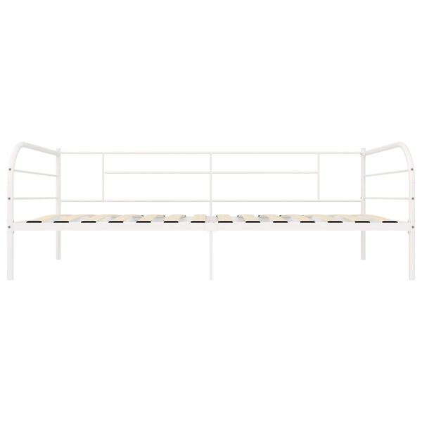 vidaXL stel til daybed 90x200 cm metal hvid