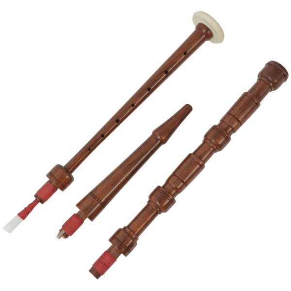 Scottish Great Highland s&aelig;kkepibe til b&oslash;rn gr&oslash;n og sort tartan