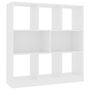 vidaXL bogreol 97,5x29,5x100 cm konstrueret tr&aelig; hvid