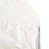 vidaXL pavillon med tag 4,46x2,28x2,69 m polyethylen hvid