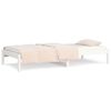 vidaXL daybed uden madras 90x200 cm massivt fyrretr&aelig; hvid