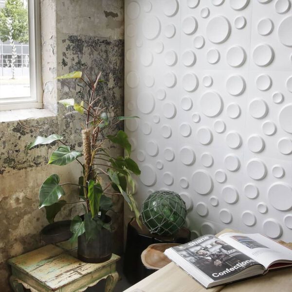 WallArt 3D v&aelig;gpaneler Craters 12 stk. GA-WA11