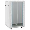 vidaXL netv&aelig;rksskab 60x60x120 cm 18U 19" IP20 gr&aring;