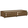 vidaXL daybed 90x200 cm massivt fyrretr&aelig; gyldenbrun