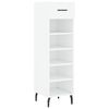 vidaXL skoreol 30x35x105 cm konstrueret tr&aelig; hvid