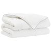 vidaXL Hel&aring;rs dyne Hvid 260 x 220 cm Bambusfiber