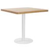 vidaXL bistrobord 80x80 cm MDF lysebrun